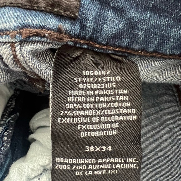 Urban Star Men's Stretch Jean  New Size 36x34 - Picture 6 of 10